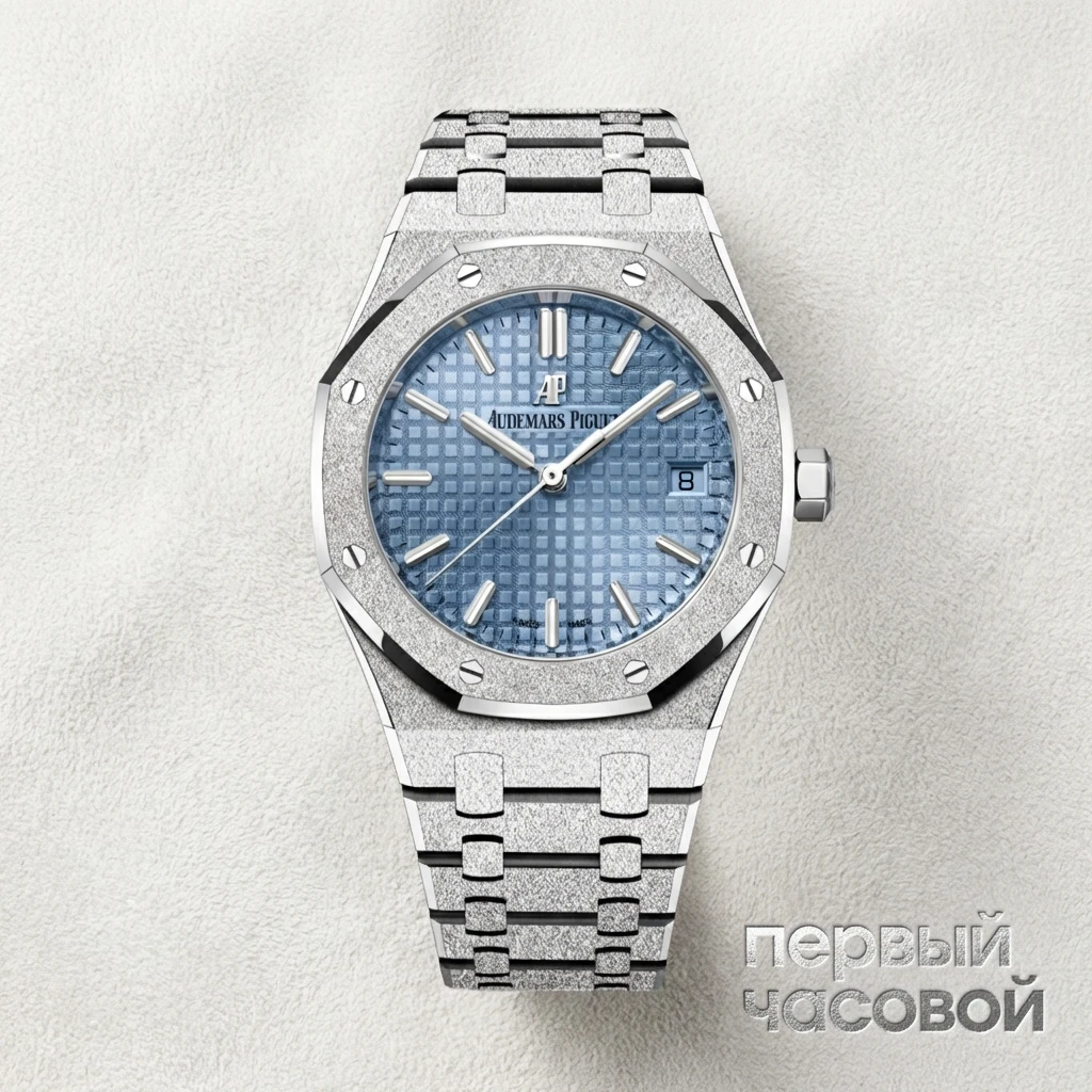 Купить элитные часы Audemars Piguet Royal Oak Frosted Gold Selfwinding 77353BC.GG.1263BC.01: в наличии в Москве!