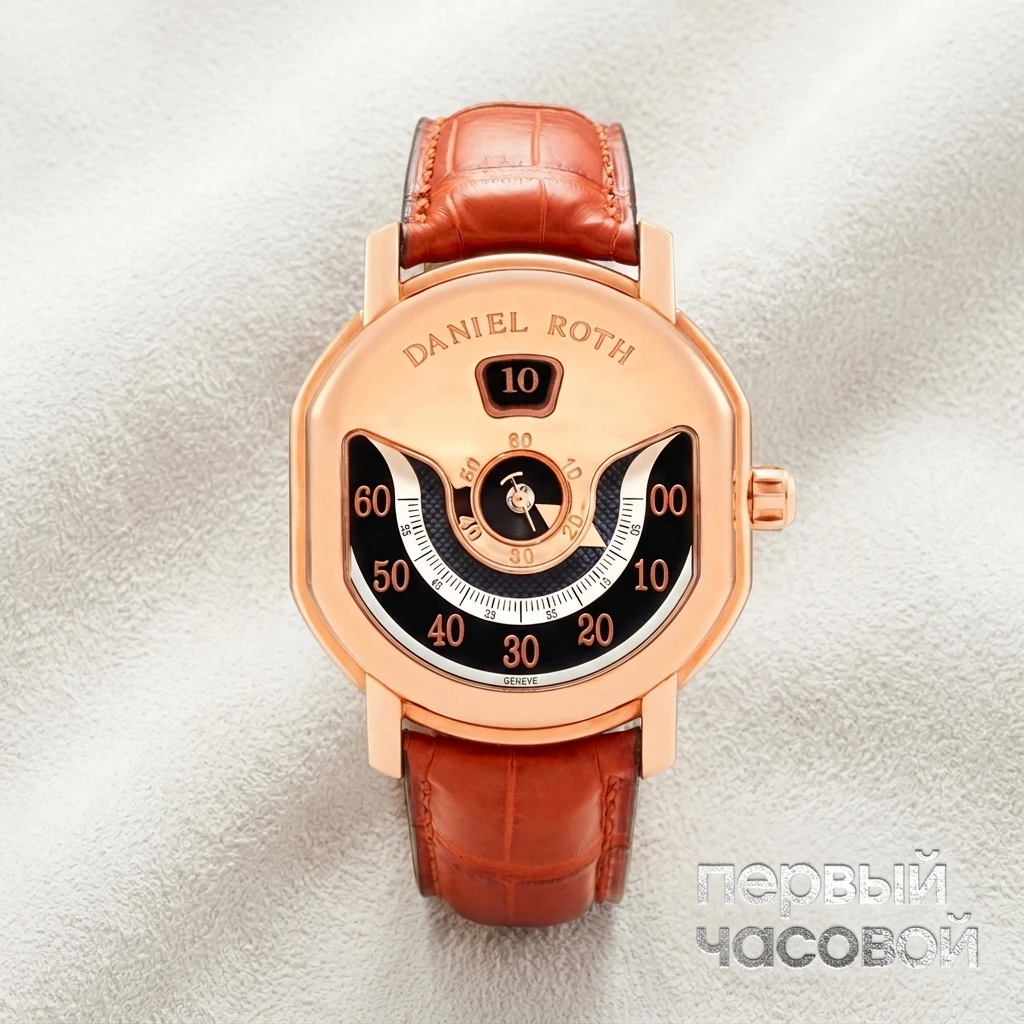 Daniel Roth Ellipsocurvex Papillon Rose Gold 318.Y.50.352.CC.BD