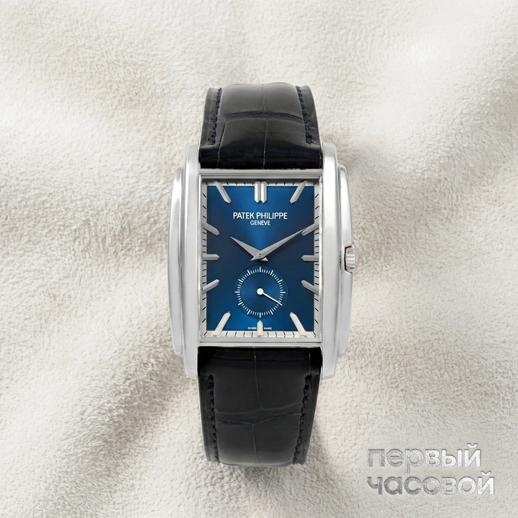Купить элитные часы Patek Philippe Gondolo White Gold 5124G-011: в наличии в Москве!