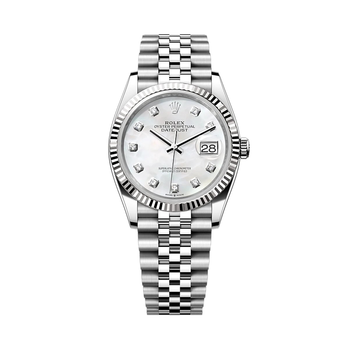 Купить элитные часы Rolex Datejust 36mm Mother Of Pearl Dial 2023 126234: в наличии в Москве!