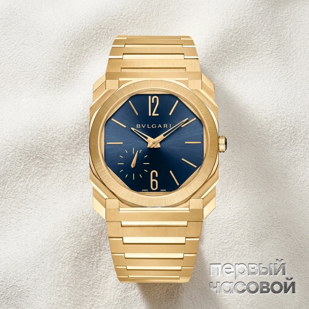 Купить элитные часы Bvlgari Octo Finissimo Automatic Watch Yellow Gold 40mm 103812: в наличии в Москве!