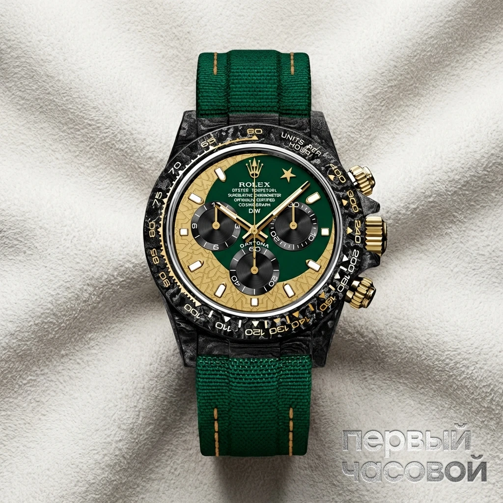 Купить элитные часы DiW Rolex Daytona Ramadan Gn : в наличии в Москве!