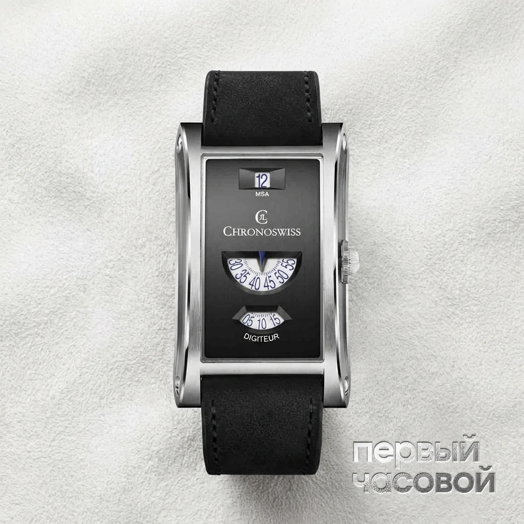 Купить элитные часы Chronoswiss NEO DIGITEUR GRANIT CH-1373.2-ANSI: в наличии в Москве!