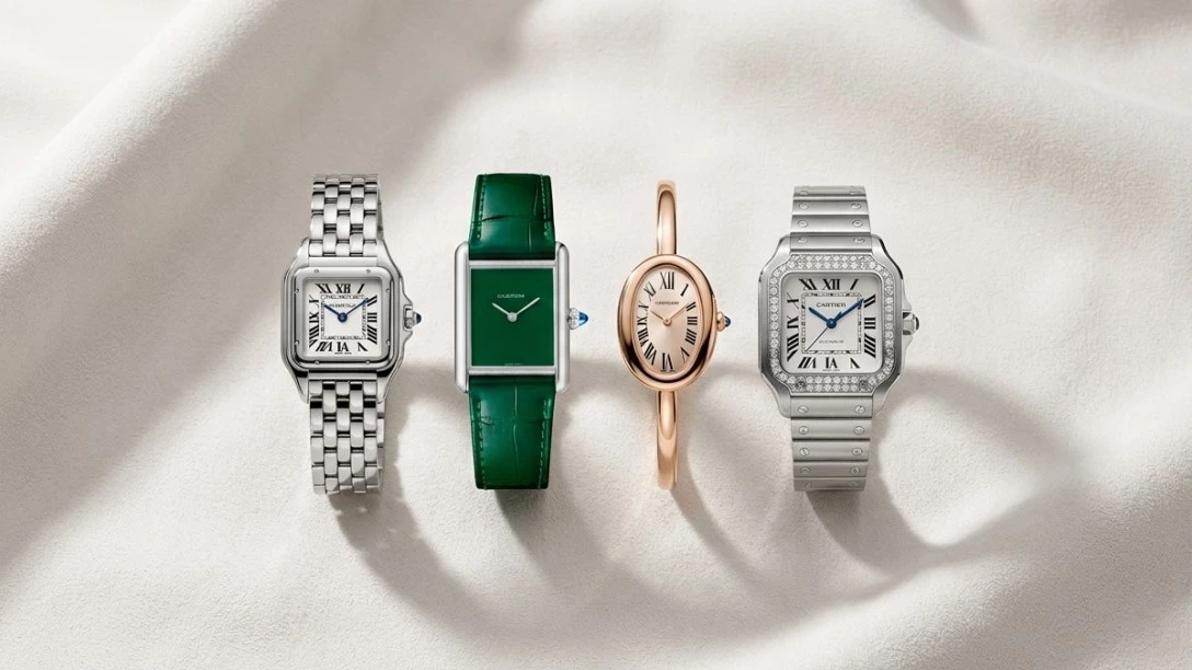 Женские часы Cartier: Panthère, Tank и другие