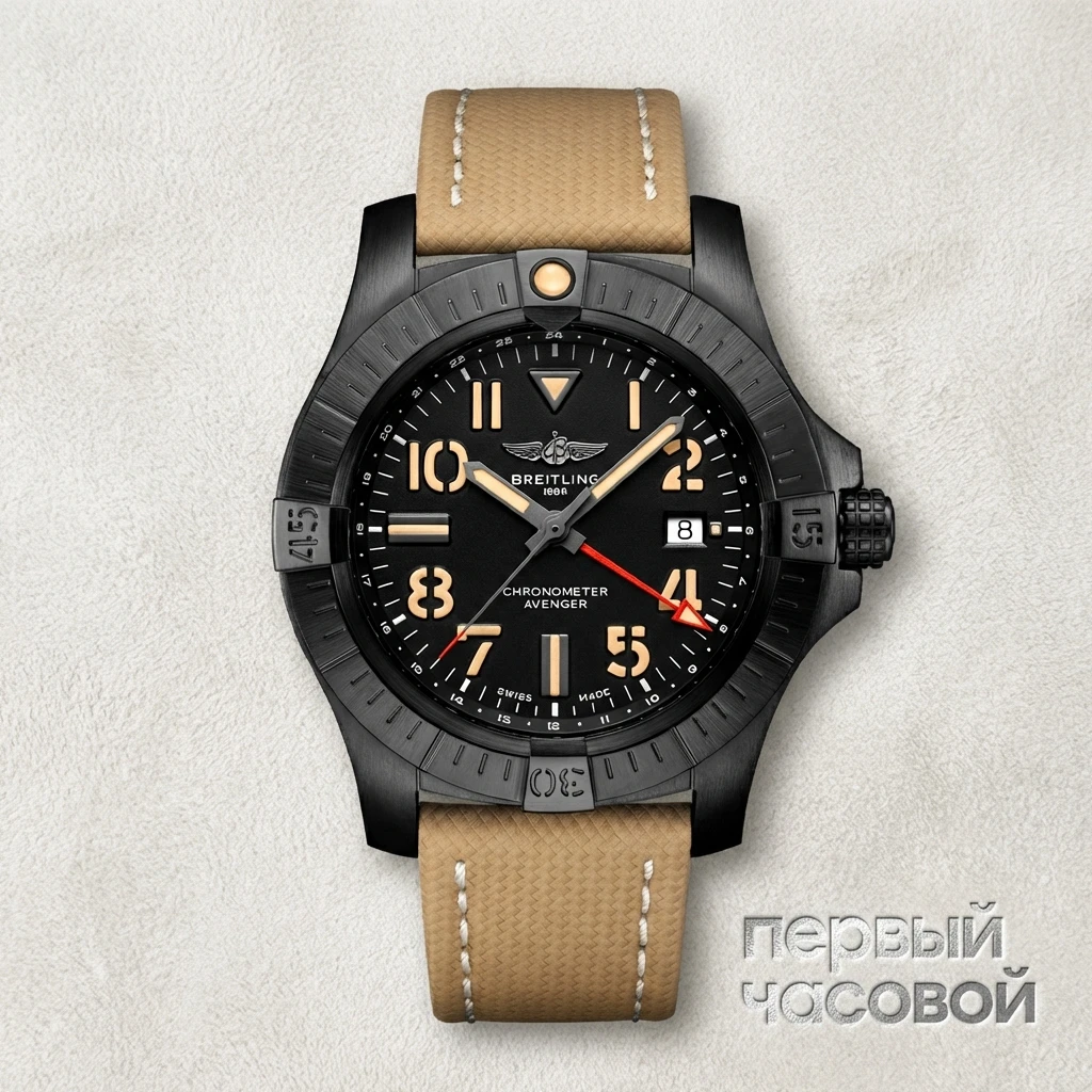 Купить элитные часы Breitling Avenger Automatic GMT 45 Night Mission V32395101B1X2: в наличии в Москве!