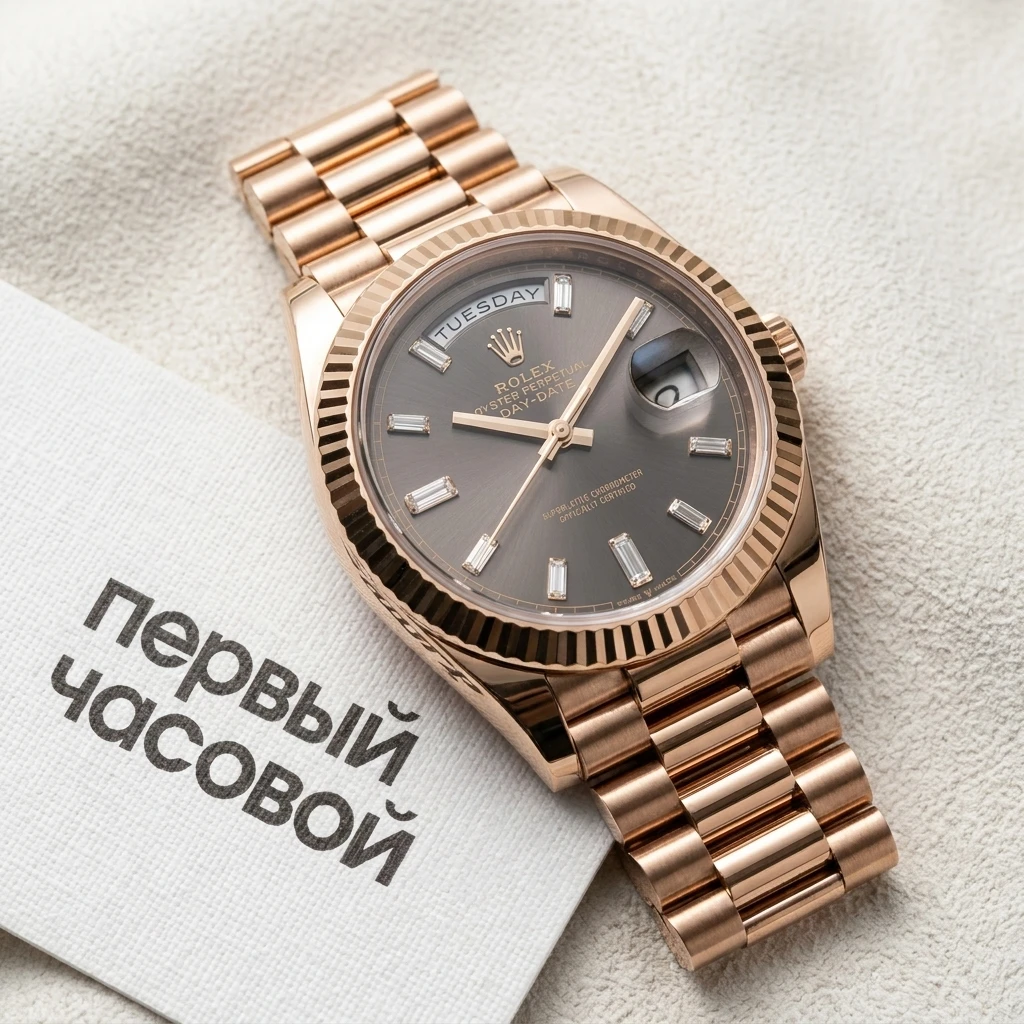 Купить элитные часы Rolex Oyster Day-Date 40 Chocolate Dial 228235-0003: в наличии в Москве!