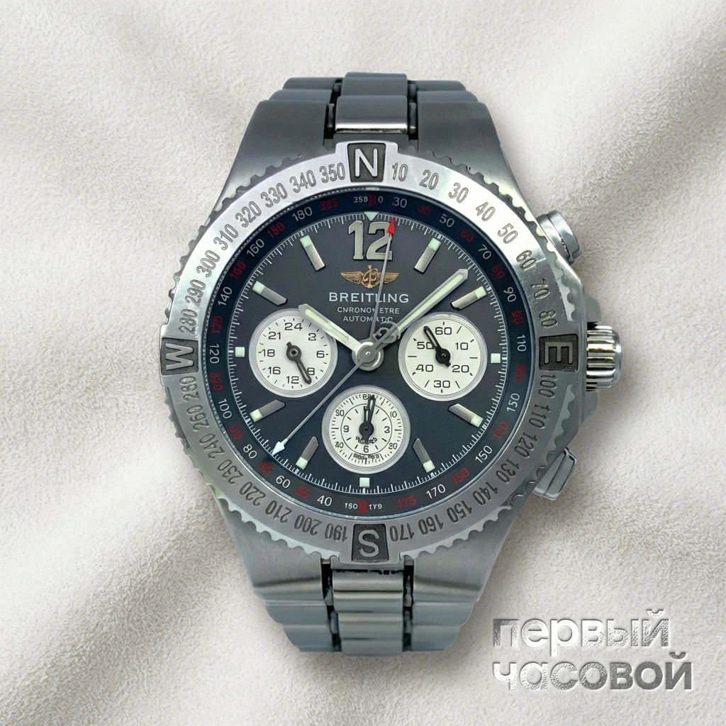 Купить элитные часы Breitling Hercules Automatic Chronograph 45 mm A39363: в наличии в Москве!