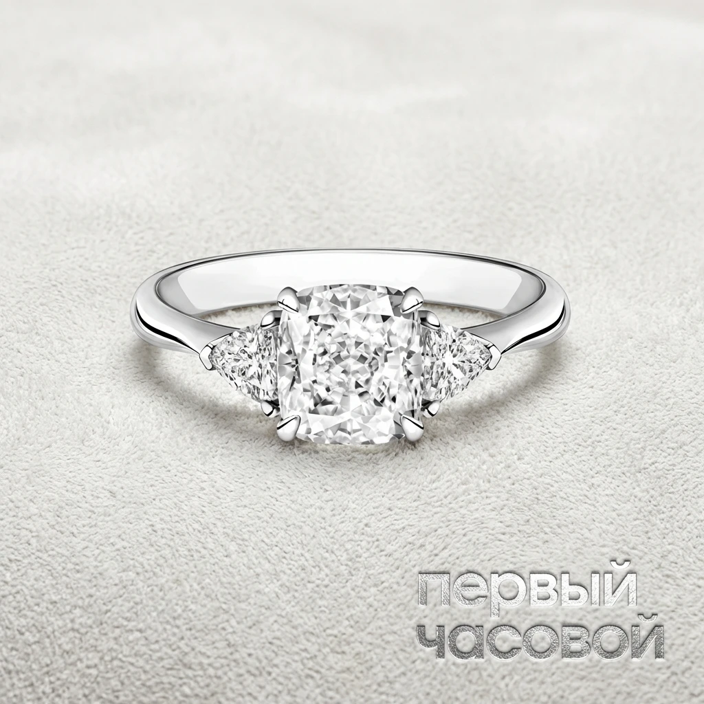 Купить украшение Studio jewelry Кольцо С Бриллиантом 2,24 Ct. G/Vs2 : в наличии в Москве!