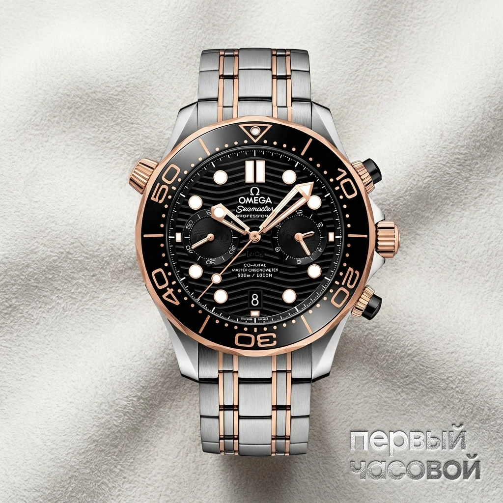 Купить элитные часы Omega SEAMASTER DIVER 300M CO‑AXIAL MASTER CHRONOMETER CHRONOGRAPH 44 MM 210.20.44.51.01.001: в наличии в Москве!
