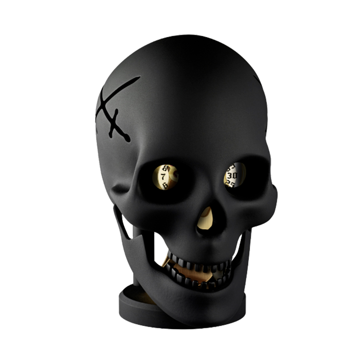 L'epee Настольные Часы Requiem Skull