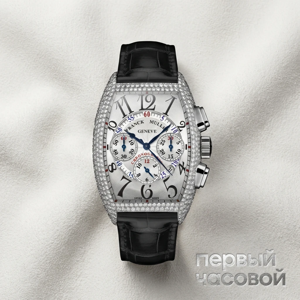 Купить элитные часы Franck Muller Mens Collection Cintree Curvex Chronographe 8880 CC AT D: в наличии в Москве!
