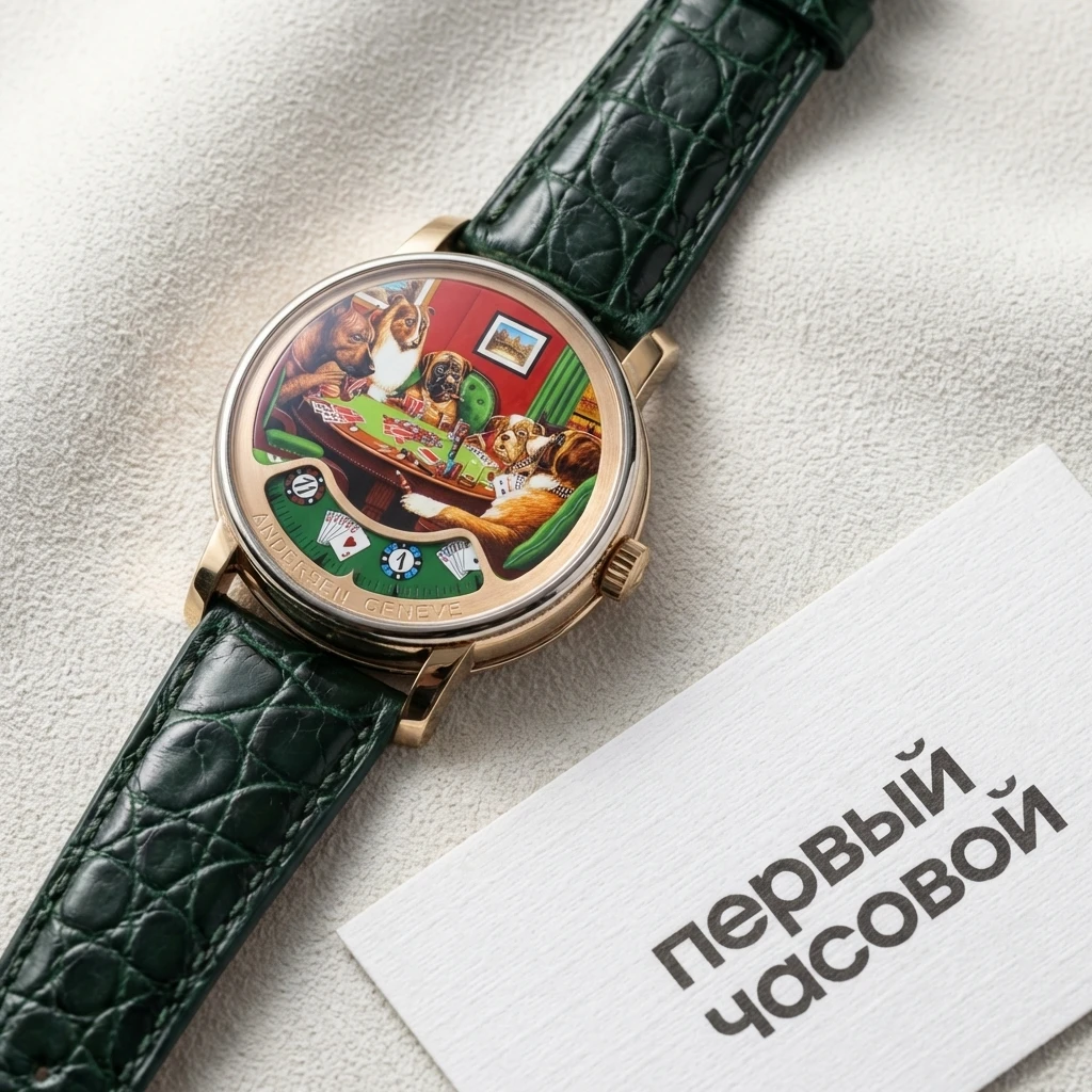 Купить элитные часы Andersen MONTRE A TACT POKER by Sven Andersen : в наличии в Москве!