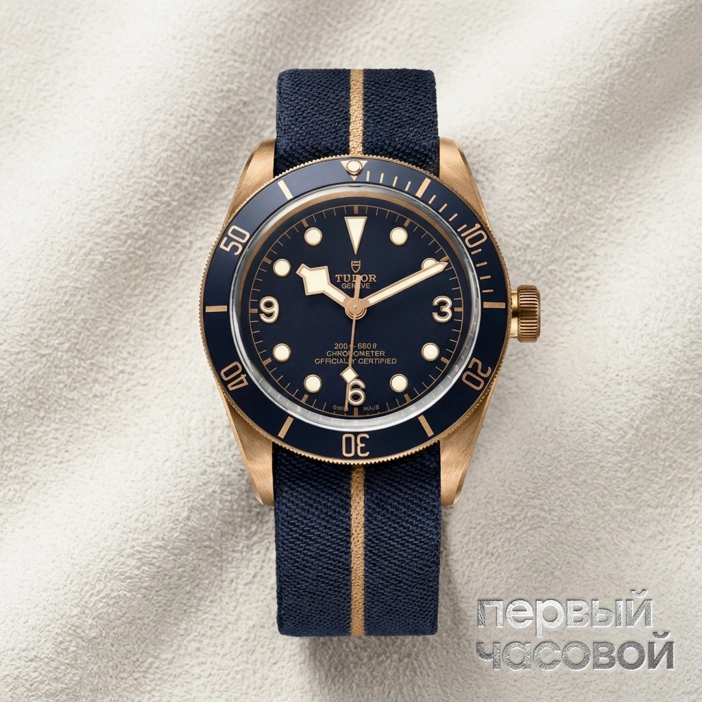 Купить элитные часы Tudor Black Bay Bronze Bucherer Blue Edition M79250BB-0001: в наличии в Москве!