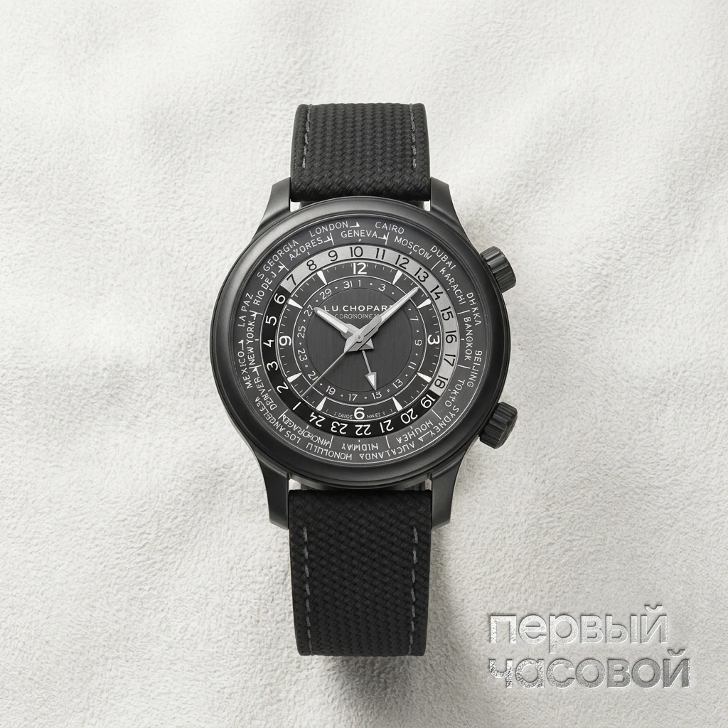 Купить элитные часы Chopard L.U.C Time Traveler One Black 168574-3008 : в наличии в Москве!