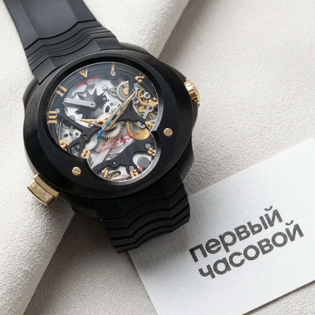 Купить элитные часы Franc Vila FVA35 SUPERSONICO 5-MINUTE REPEATER Black PVD FVA35 SUPERSONICO: в наличии в Москве!