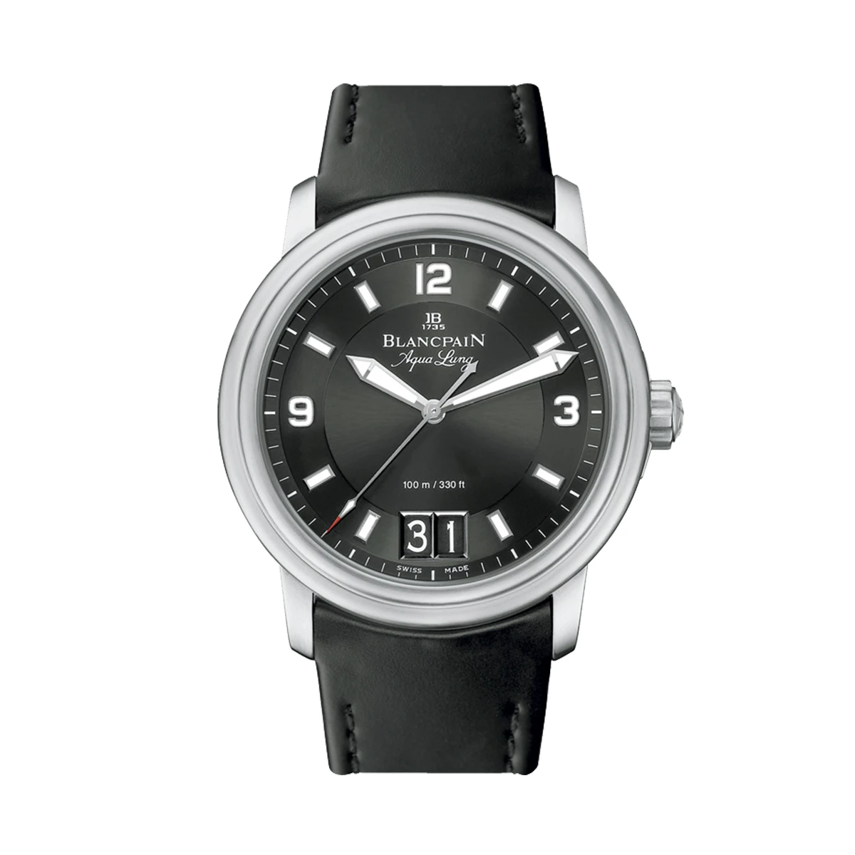 Купить элитные часы Blancpain Leman Aqua Lung Grande Date 2850B-1130A-64B: в наличии в Москве!