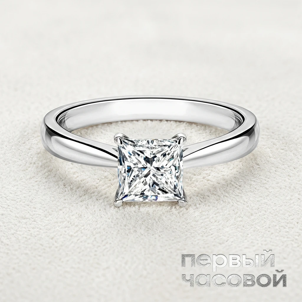 Купить украшение Studio jewelry Кольцо с бриллиантом 1,53 ct. D/VS2 : в наличии в Москве!
