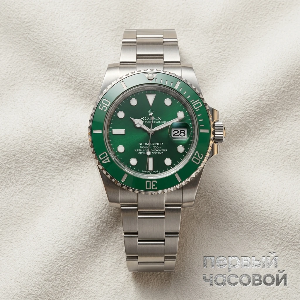 Rolex Submariner Green Hulk New 2015 Full Stickers 116610LV