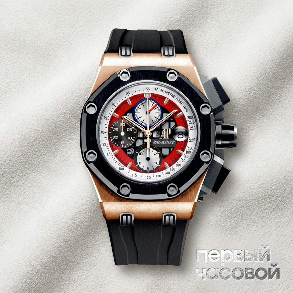 Купить элитные часы Audemars Piguet Royal Oak Offshore Rubens Barrichello III 26284RO.OO.D002CR.01: в наличии в Москве!