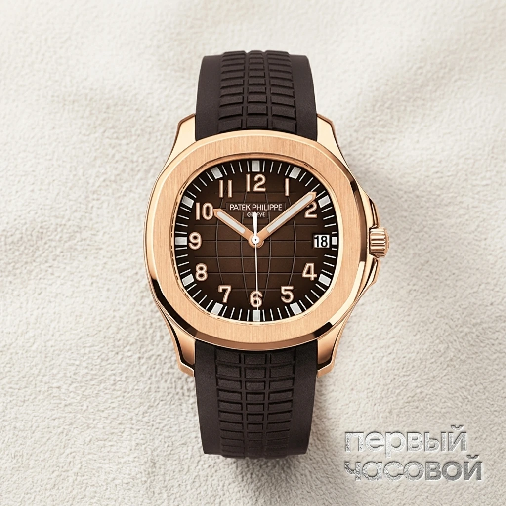 Купить элитные часы Patek Philippe Aquanaut Rose Gold 5167R-001: в наличии в Москве!