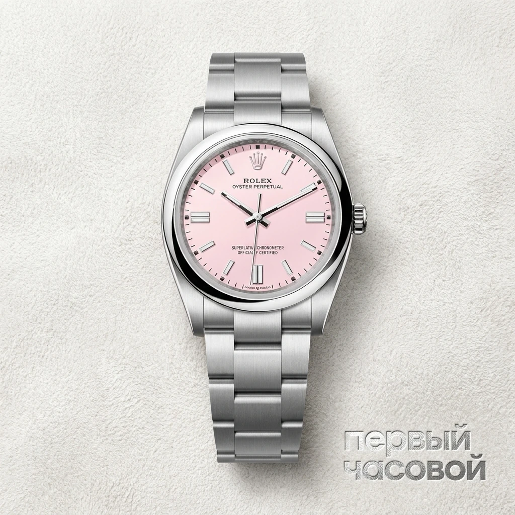 Купить элитные часы Rolex Oyster Perpetual 36mm Candy Pink Dial 126000-0008: в наличии в Москве!