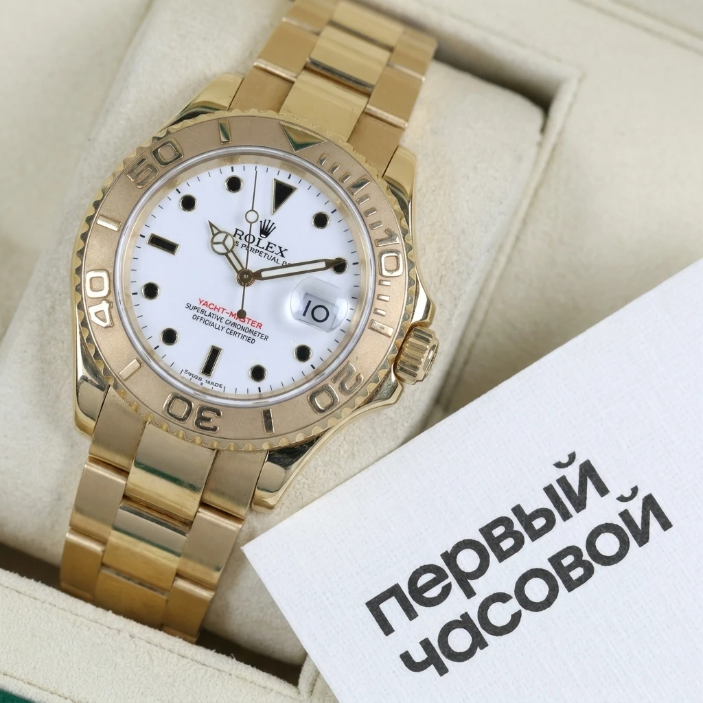 Купить элитные часы Rolex Rolex Yacht-Master Yellow Gold 40 mm  16628: в наличии в Москве!