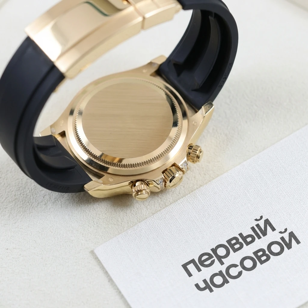 Купить элитные часы Rolex Cosmograph Daytona Yellow Gold Factory Diamonds Oysterflex 126538TBR: в наличии в Москве!
