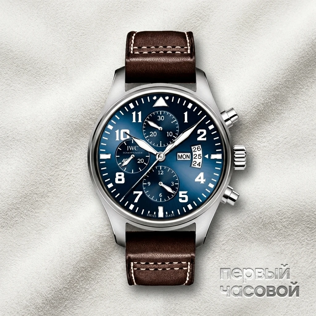 Купить элитные часы Iwc Pilot's Watch Chronograph Edition Le Petit Prince IW377706: в наличии в Москве!