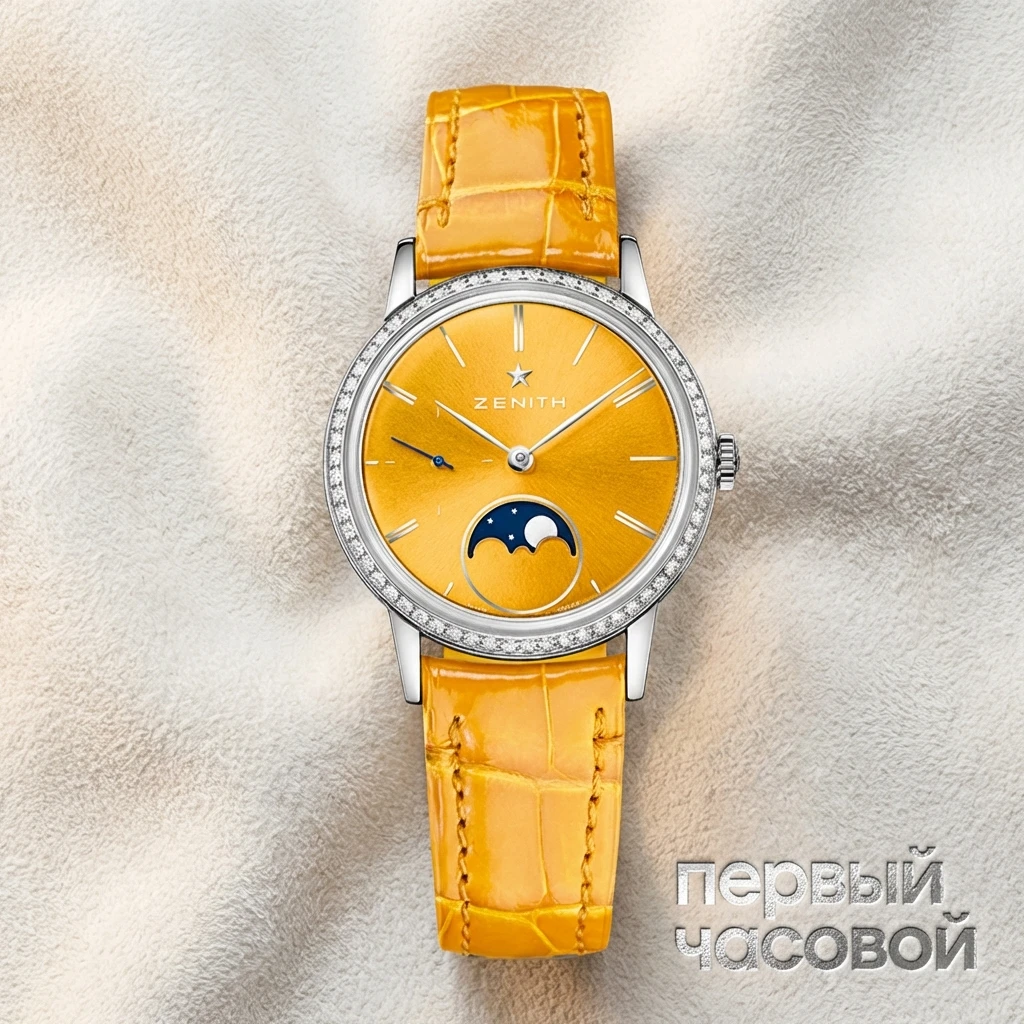 Купить элитные часы Zenith Elite Ladies Moonphase 33 mm 16.2331.692/74.C815: в наличии в Москве!