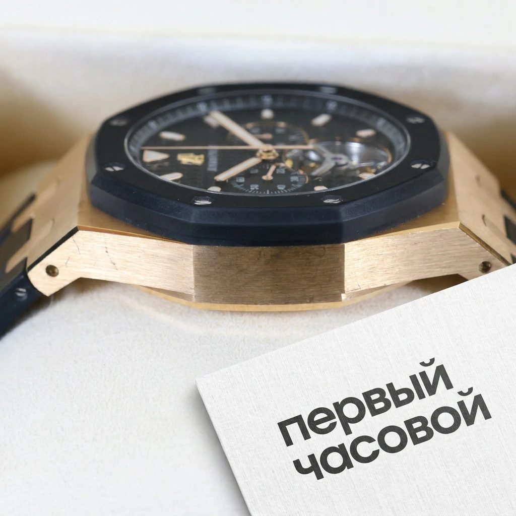 Купить элитные часы Audemars Piguet Royal Oak Chronograph Tourbillon Limited Edition 26047OK.OO.D002CA.01: в наличии в Москве!