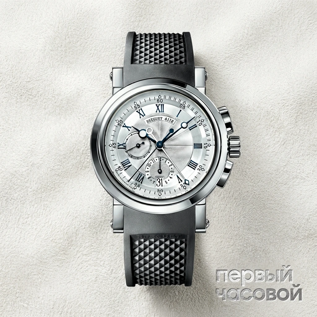 Купить элитные часы Breguet Marine Chronograph White Gold 5827BB/12/5ZU: в наличии в Москве!