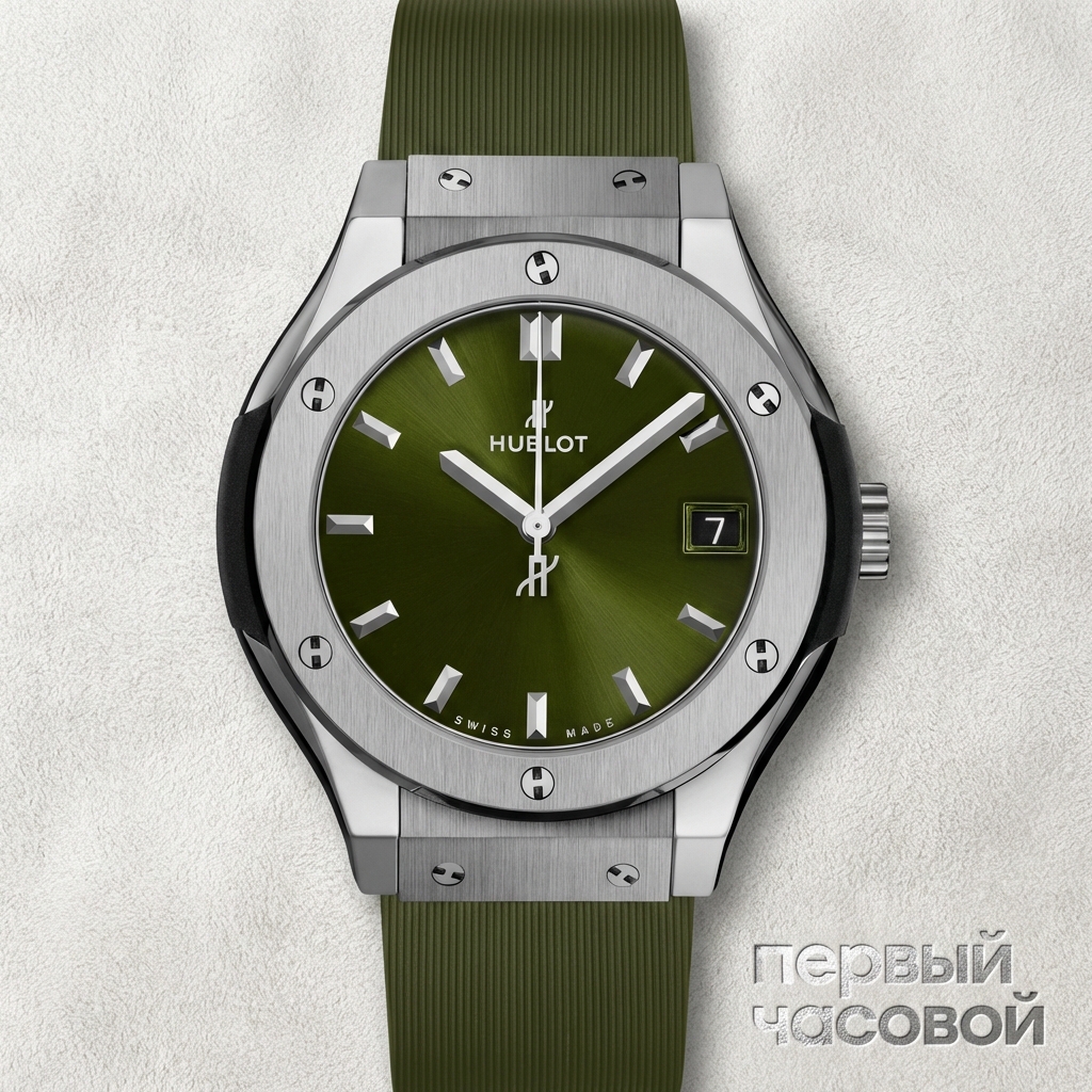 Hublot Classic Fusion Titanium Green 33 mm