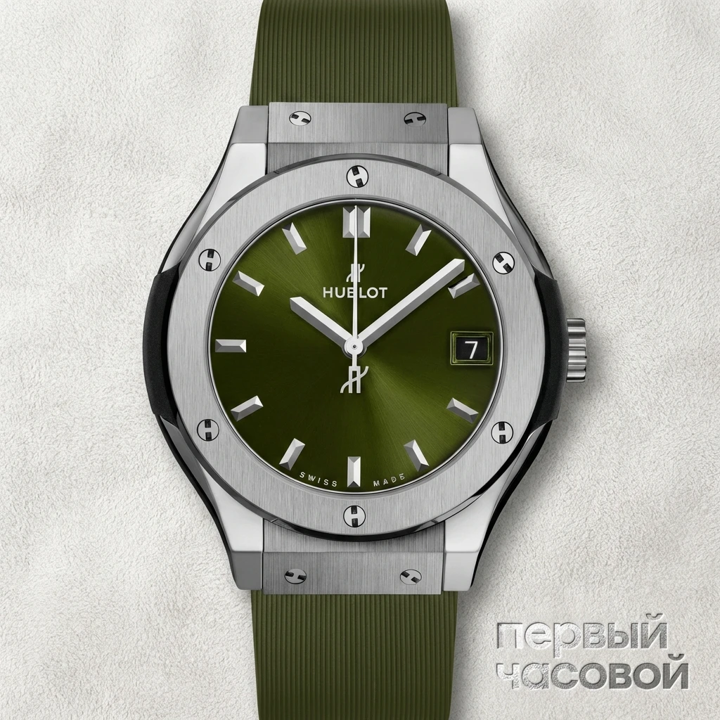 Hublot Classic Fusion Titanium Green 33 mm 581.NX.8970.RX