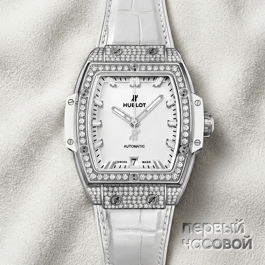 Hublot Spirit of Big Bang 39 Titanium Diamonds Paved White 665.NE.2010.LR.1604
