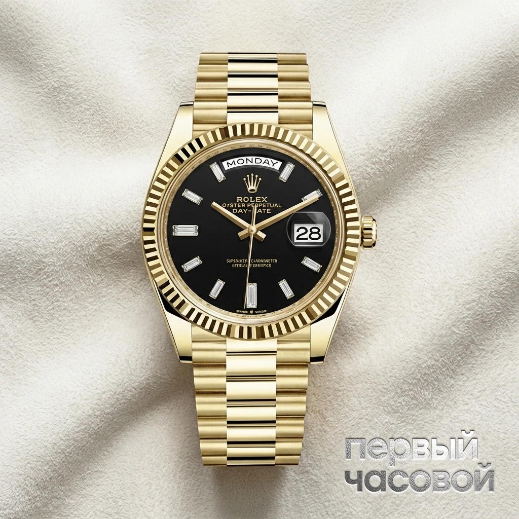 Rolex Day Date Onyx Diamond Dial 228238-0059