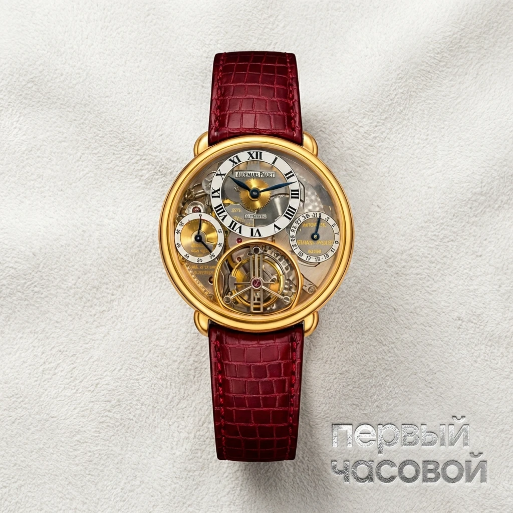 Купить элитные часы Audemars Piguet Jules Openworked Tourbillon 25718OR: в наличии в Москве!