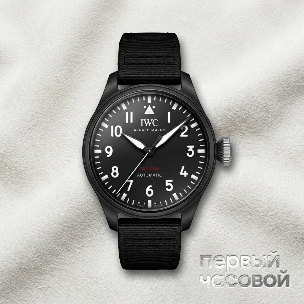 Купить элитные часы Iwc Big Pilots Watch 43 Top Gun IW329801: в наличии в Москве!