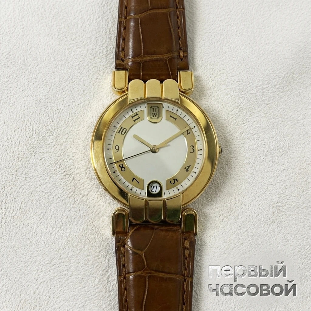 Купить элитные часы Harry Winston Premier Automatic Date 18K Yellow Gold Premier: в наличии в Москве!