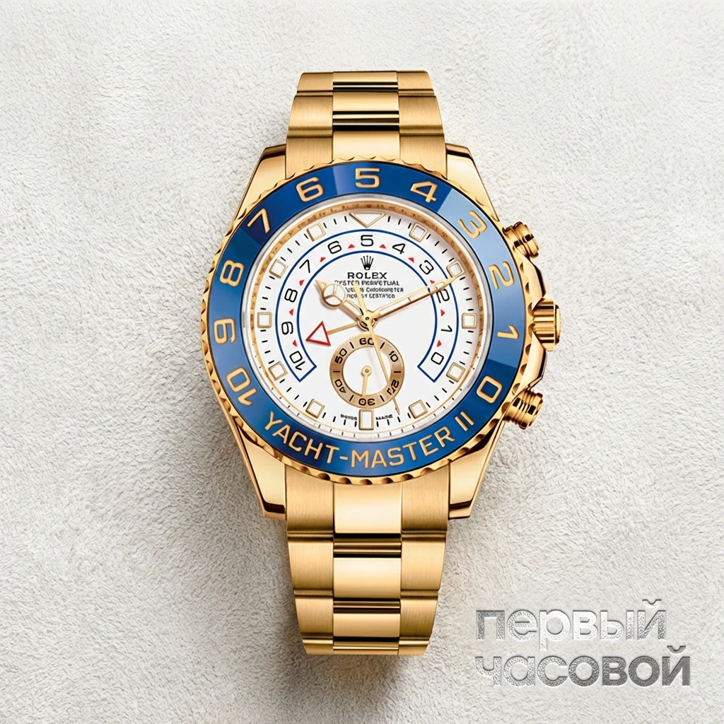 Купить элитные часы Rolex Yacht-Master II Regatta Chronograph Yellow Gold 2021 116688: в наличии в Москве!