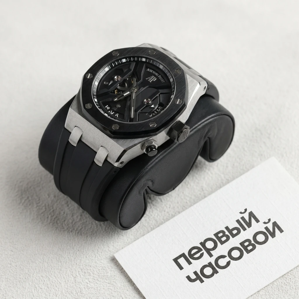 Купить элитные часы Audemars Piguet Royal Oak Concept Gmt Tourbillon 44 Mm 26560IO.OO.D002CA.01: в наличии в Москве!