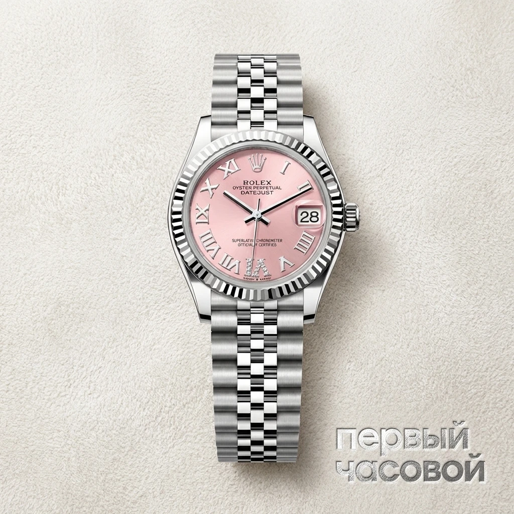 Купить элитные часы Rolex Datejust 31mm Pink Dial Diamond V m278274-0024: в наличии в Москве!