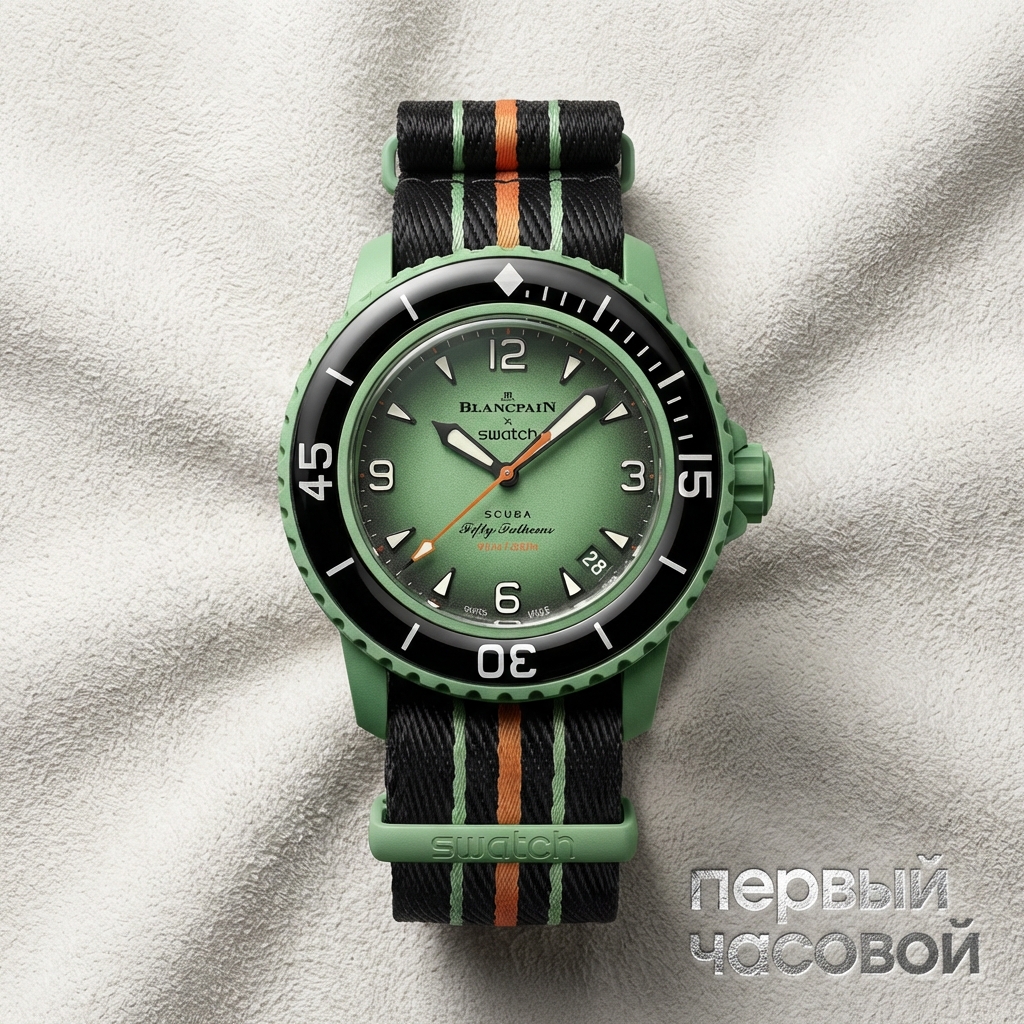 Blancpain Swatch Scuba Fifty Fathoms Indian Ocean