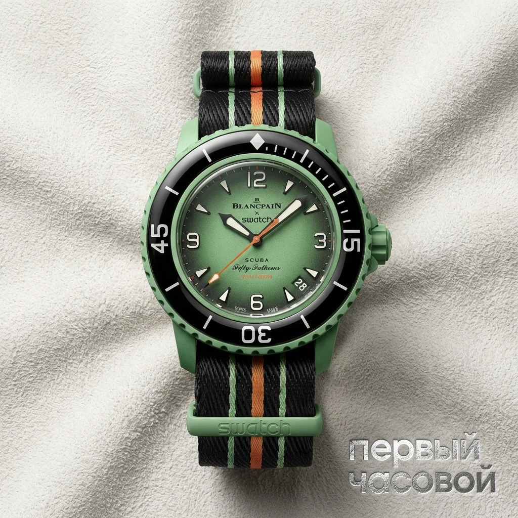 Blancpain Swatch Scuba Fifty Fathoms Indian Ocean SO35I100