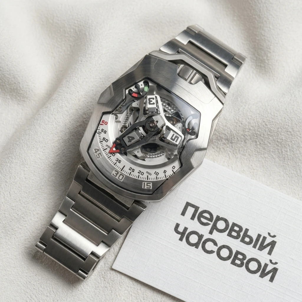 Купить элитные часы Urwerk Ur-210 Steel Limited Edition UR210: в наличии в Москве!