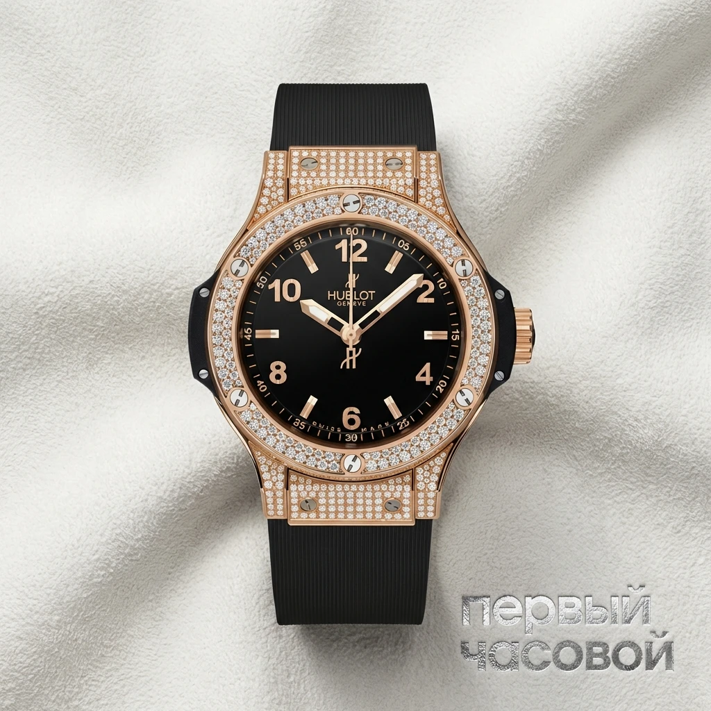 Hublot Big Bang Gold Pav 38 361.PX.1280.RX.1704