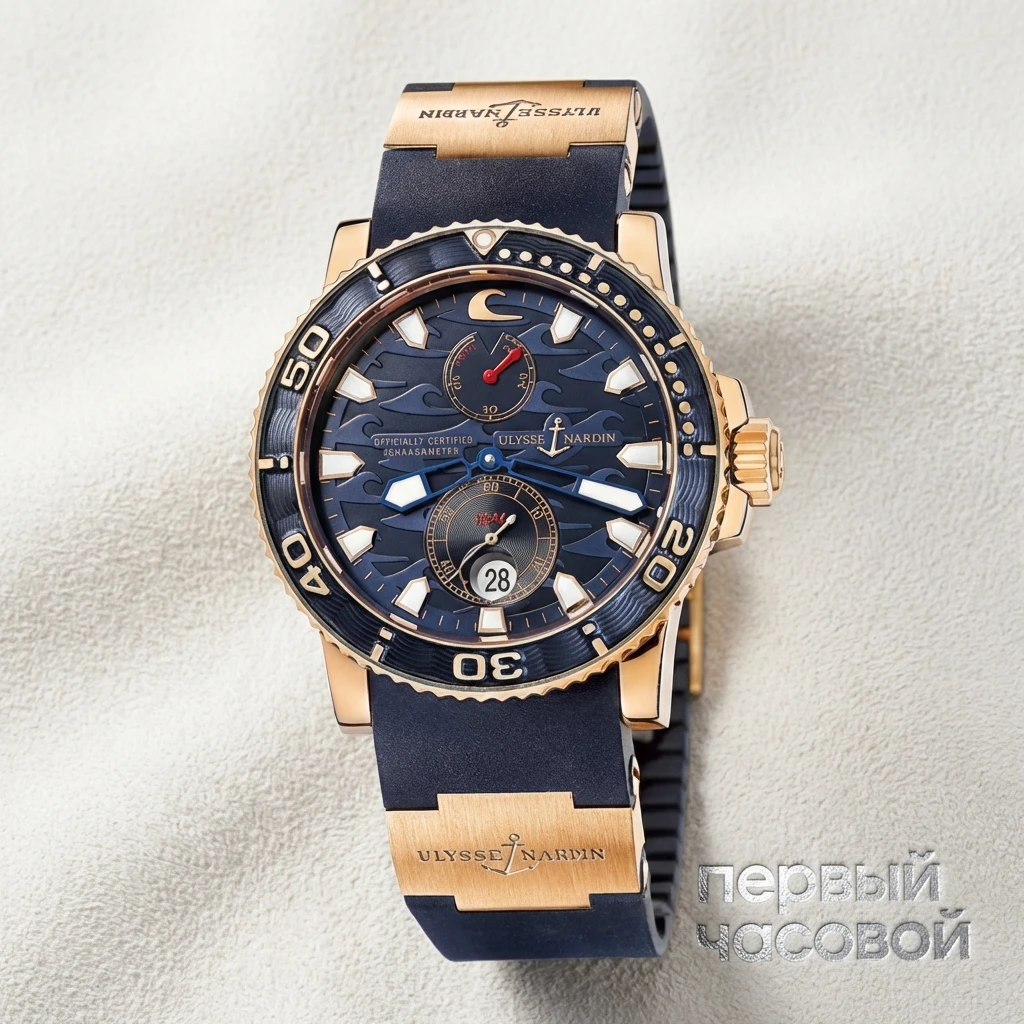 Купить элитные часы Ulysse N Blue Surf Limited Edition 266-36LE-3: в наличии в Москве!