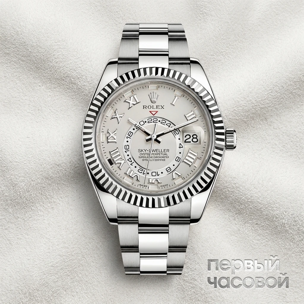 Купить элитные часы Rolex Sky-Dweller White Gold White Dial 326939: в наличии в Москве!