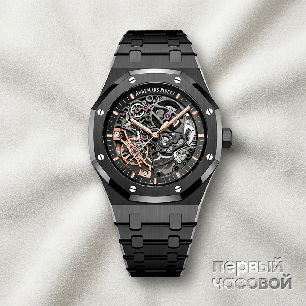 Купить элитные часы Audemars Piguet Double Balance Wheel Openworked 15416CE.OO.1225CE.01: в наличии в Москве!
