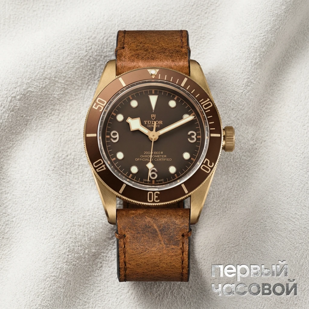Купить элитные часы Tudor Heritage Black Bay Bronze 79250BM: в наличии в Москве!