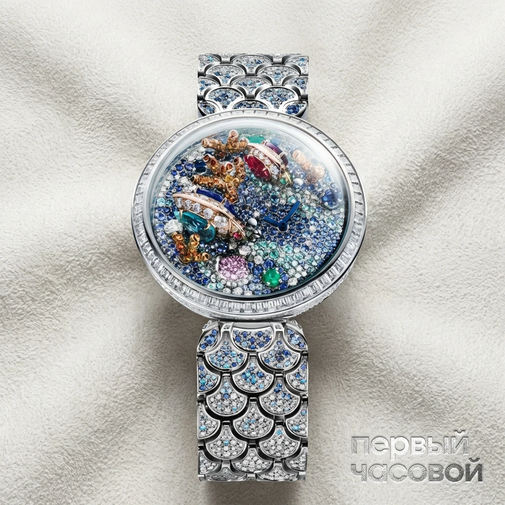 Купить элитные часы Bvlgari Divas Dream Acquarium High Jewelry 103866: в наличии в Москве!
